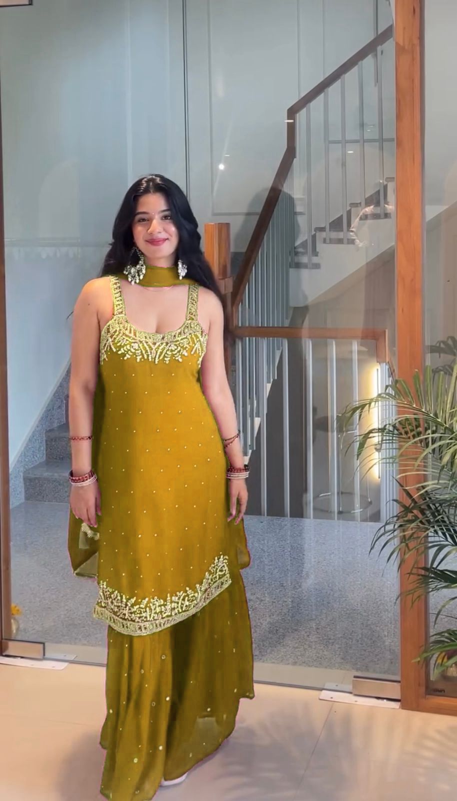 Vanya Hub Designer Sharara Set – Elegant Ethnic Wear