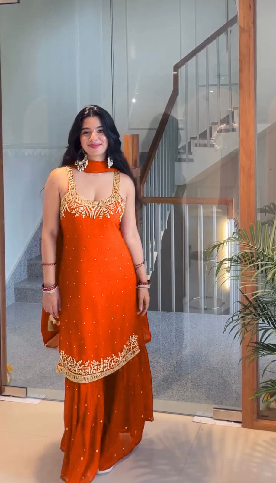 Vanya Hub Designer Sharara Set – Elegant Ethnic Wear